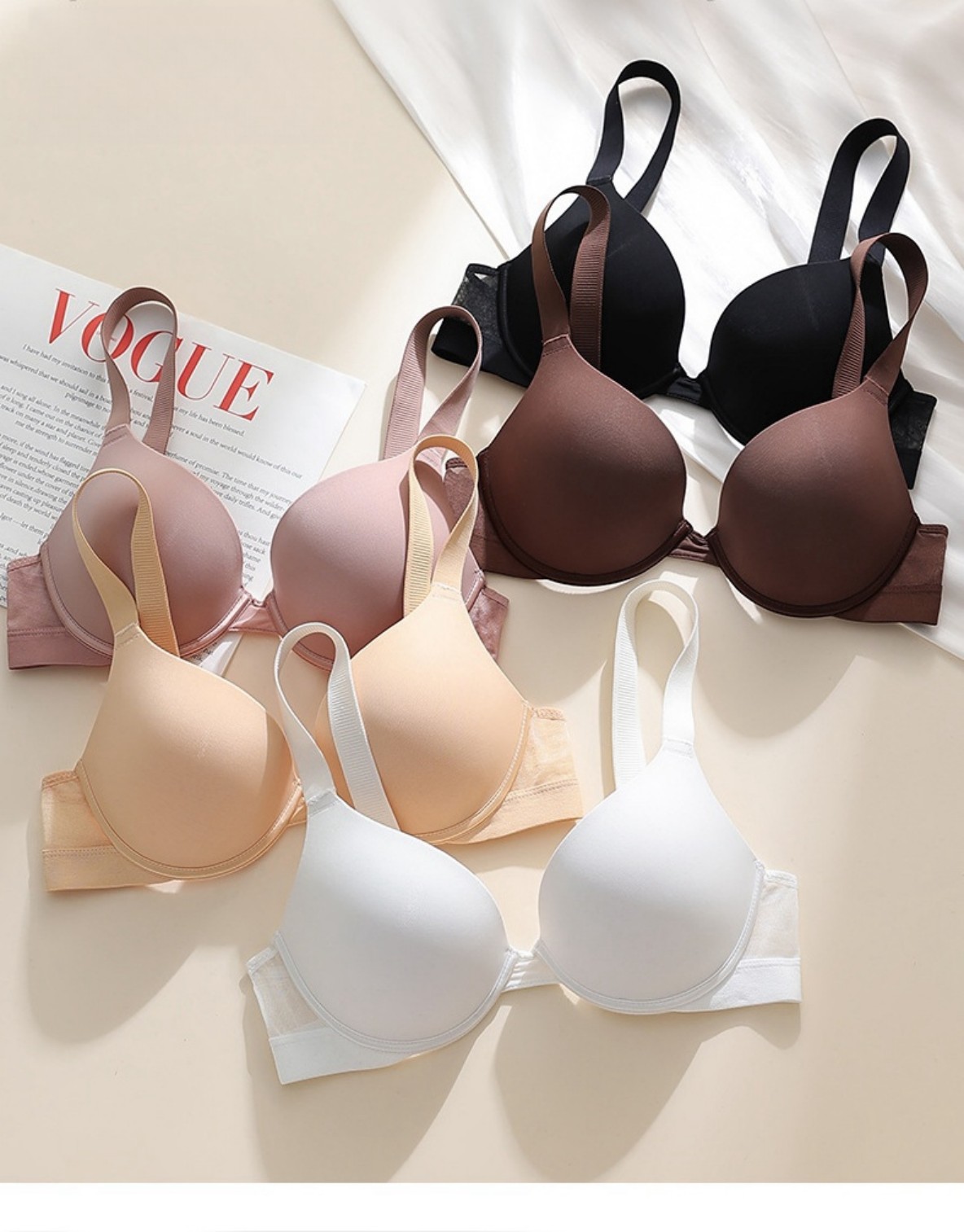 Demi Bra Balconette - 2025 Dames Plus Size Push Up