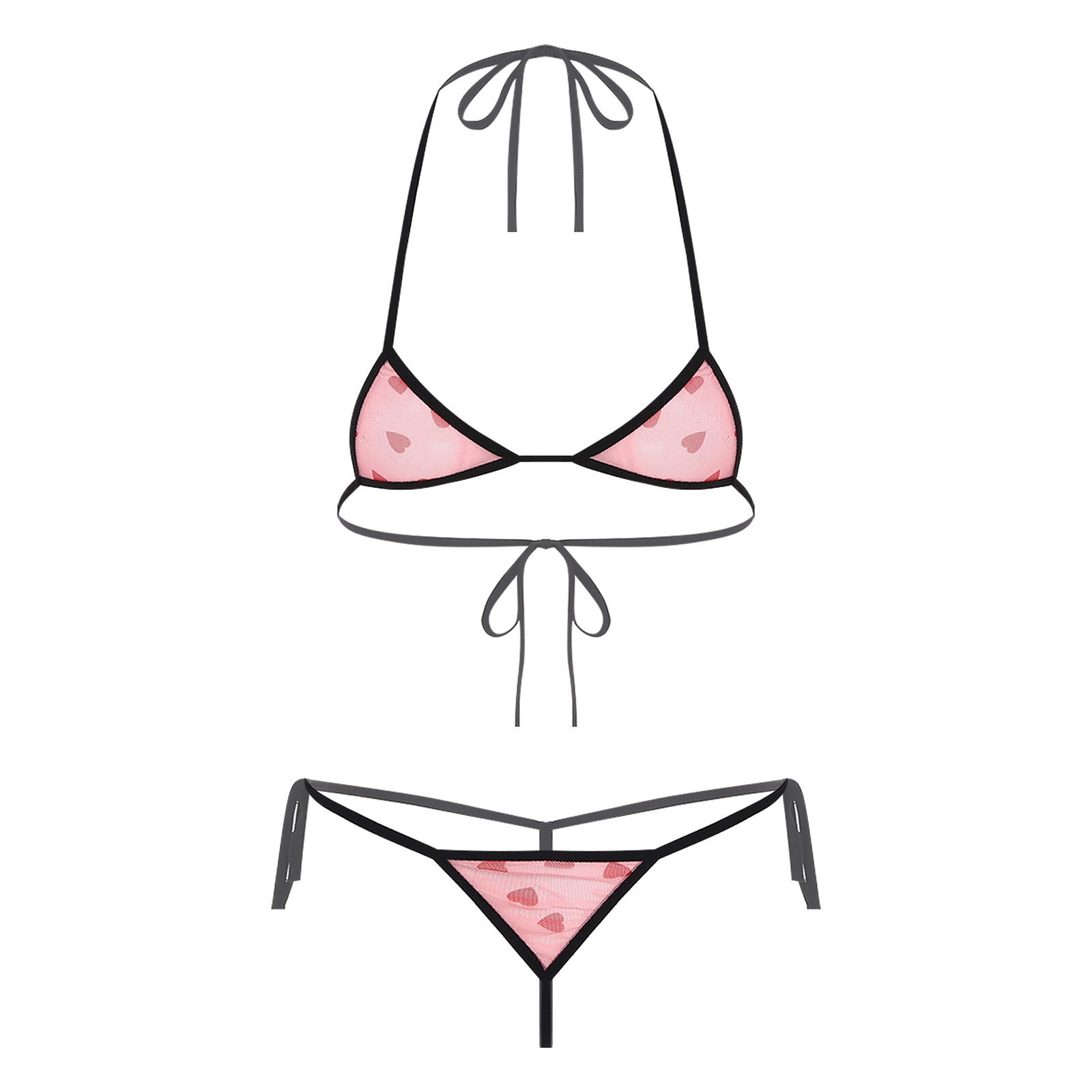 Womens Micro Mini Bikini Linge - Sheer Bra Lace recensie en prijs
