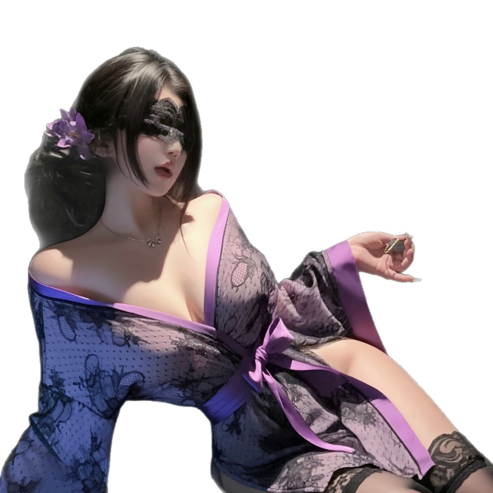 Erotische Babydoll dames open  - Lace Bralette Set recensie en prijs