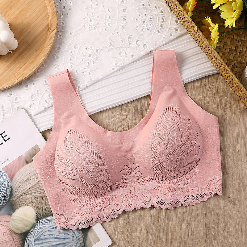 Ademende latex bh Naadloos dam - Sleep Bra Bralette recensie en prijs