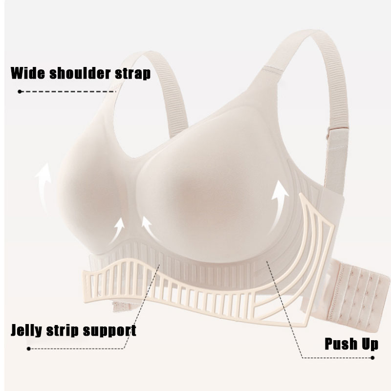 Grote maat draadloze bh's met  - Minimizer Bra Women recensie en prijs