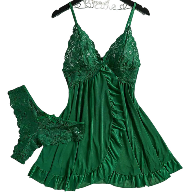 Zachte Sheer Nachtjapon Pyjama - Sheer Mesh Bra recensie en prijs