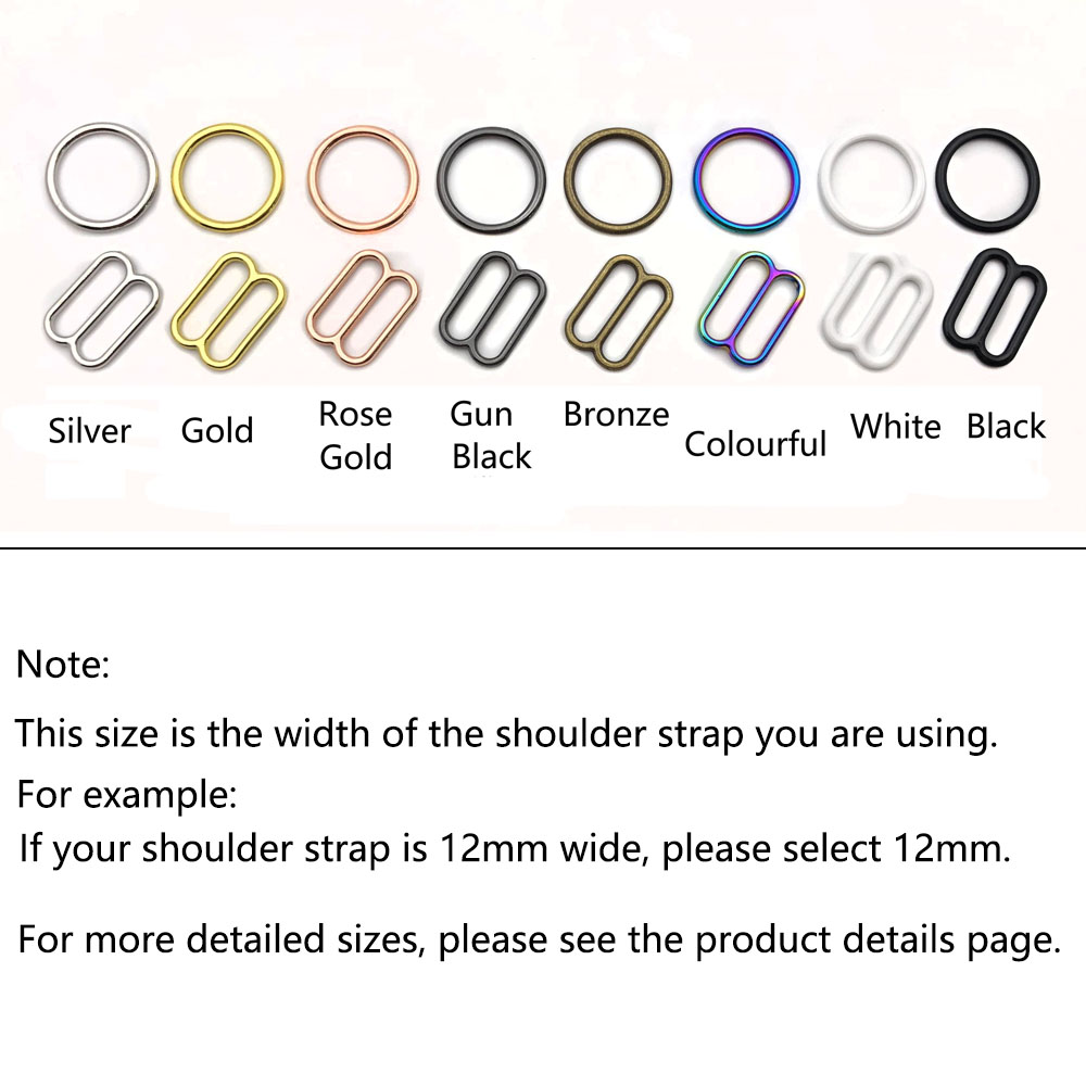 10Sets Beha Ringen En Sliders  - Nursing Bra Clip recensie en prijs