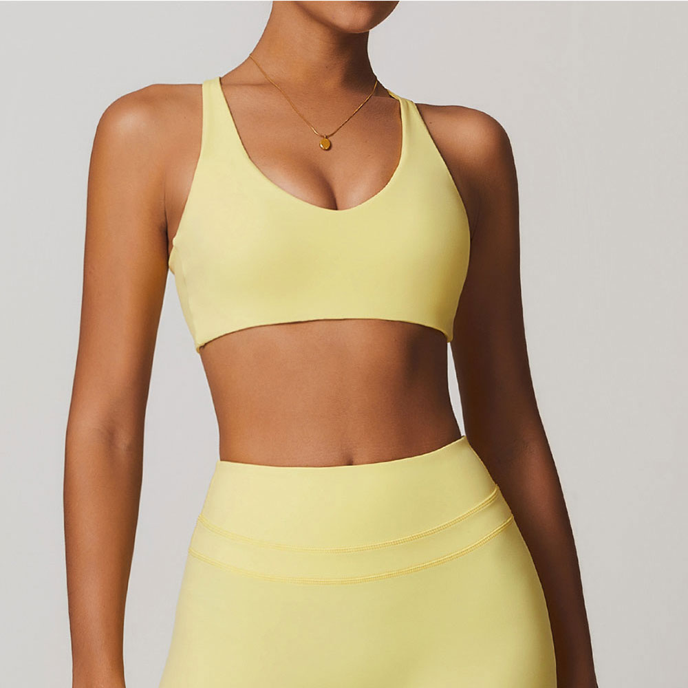 Juren Sportbeha Vrouwen Fitnes - Plunge Bra Push Up recensie en prijs